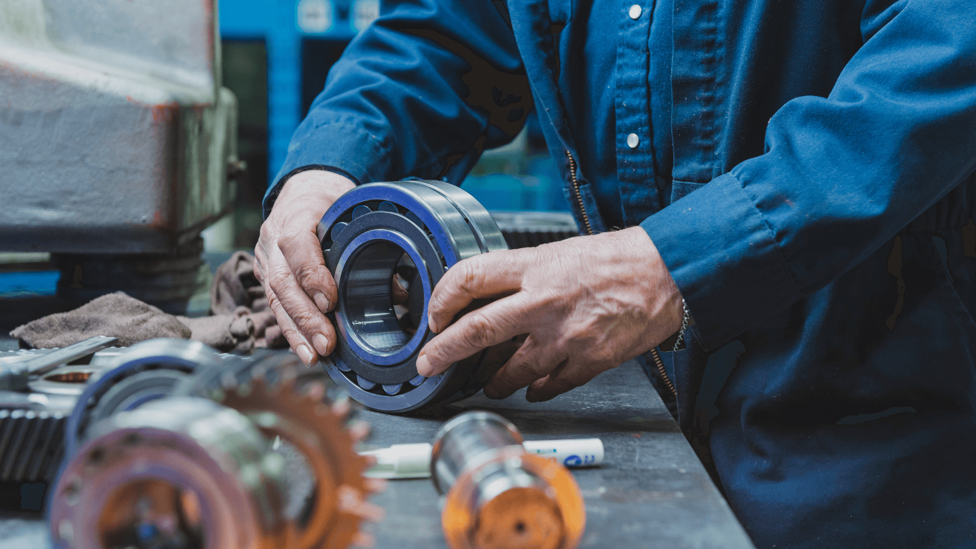 Narvis technician performing preventive maintenance